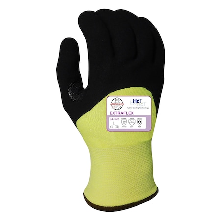 Armor Guys Cut Resistant Gloves, Cut Level A4 , HCT MicroFoam Nitrile Palm & Knuckle , L 12 PK 04-322-L